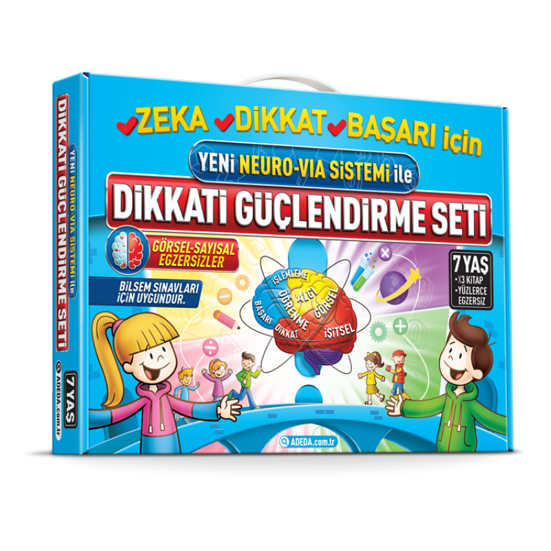 Adeda Dikkati Güçlendirme Seti 1. Sınıf 7 Yaş Fiyatı, Yorumları