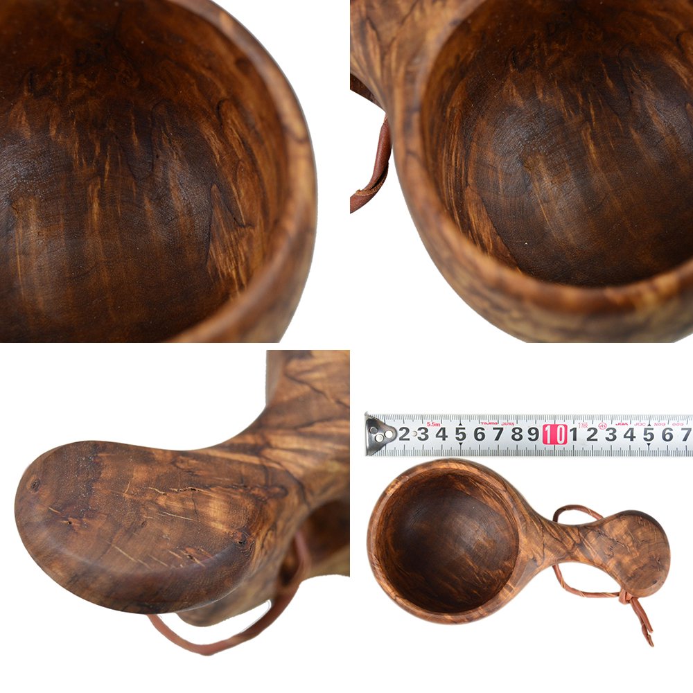 Pahkataide パッカタイデ ククサ カーリーバーチ無垢 ククサ職人の