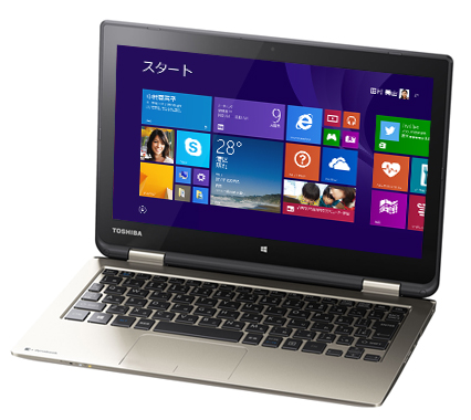 モバイルノート（コンバーチブル） dynabook N61 トップページ