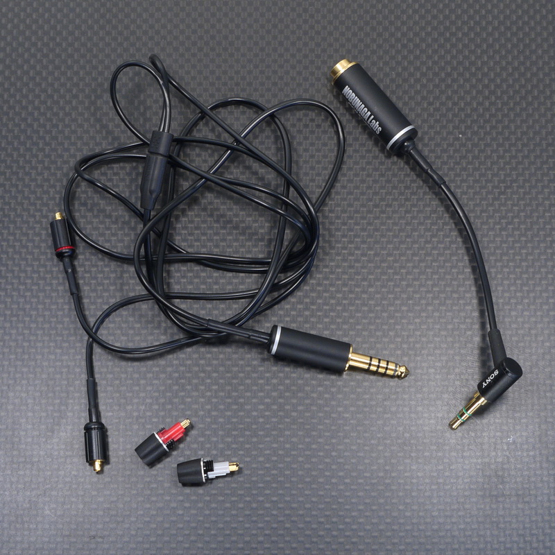 SONY MDR-EX1000純正ケーブル(RK-EX1000LP)改修 MMCX変換アダプタ製作