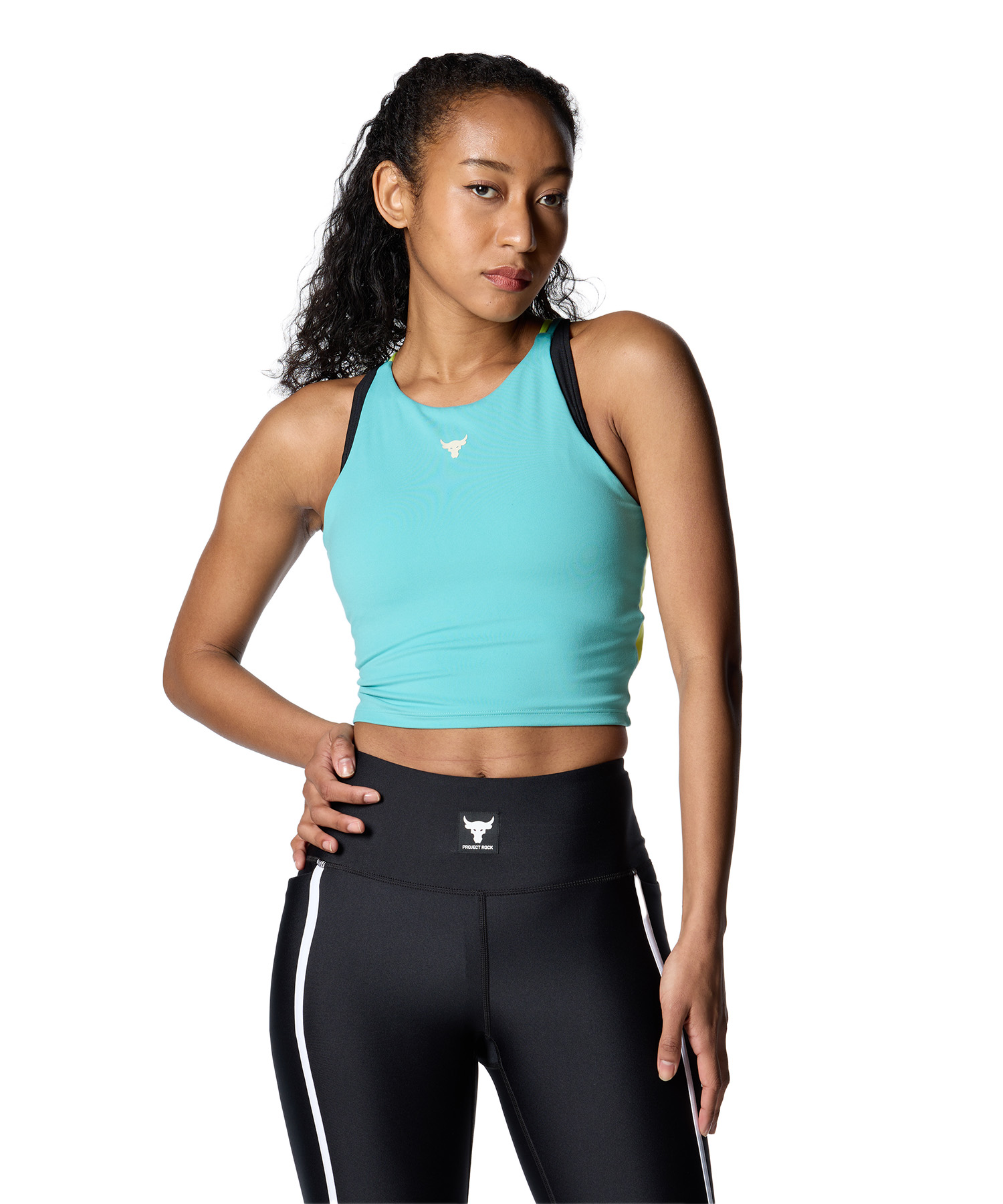 アンダーアーマー公式】 UAプロジェクトロック クロップ トップス