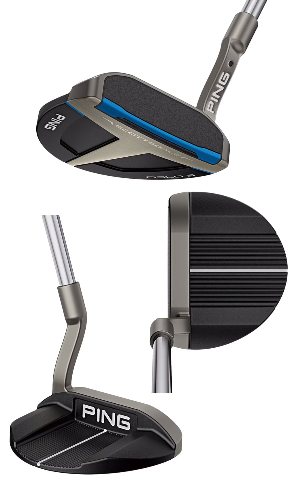 PING ピン SCOTTSDALE OSLO 3 パター メンズ 右用 スコッツデール
