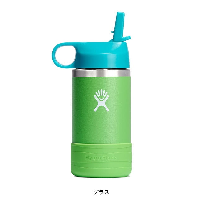 HydroFlask ハイドロフラスク 12oz ワイドマウスボトル【キッズ】(シー