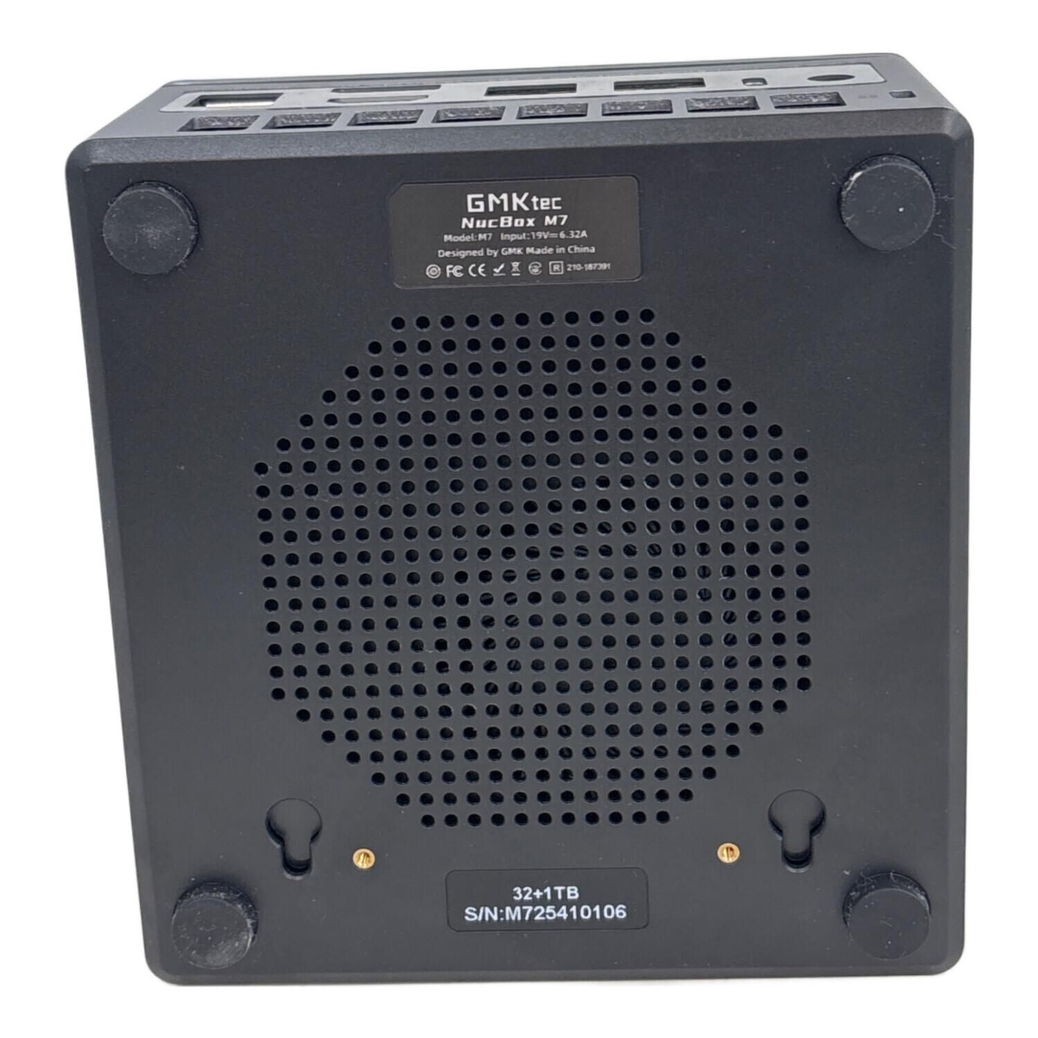 GMKtec (ジーエムケーテック) ミニPC NUCBOX M7 32GBメモリ+1TB