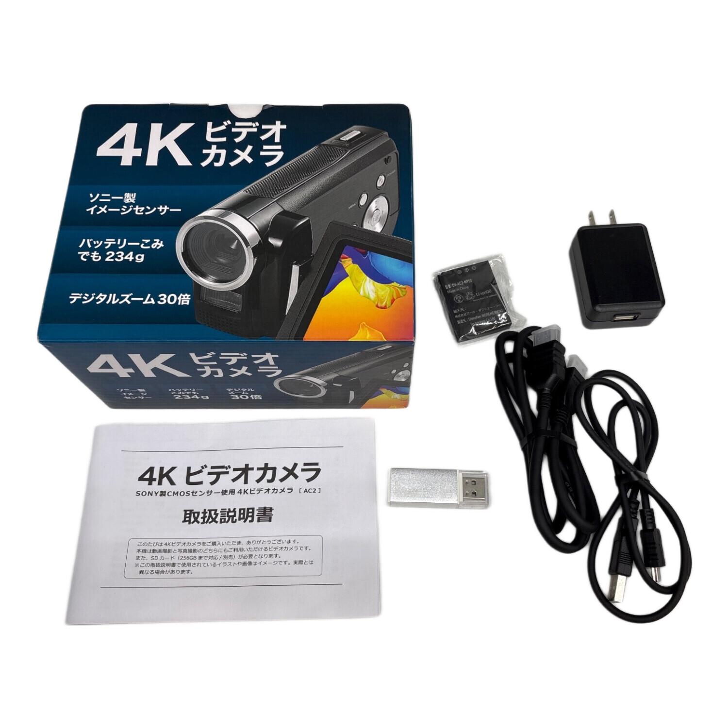 RWC (アールダブリューシ) 4Kビデオカメラ AC2 -｜トレファクONLINE