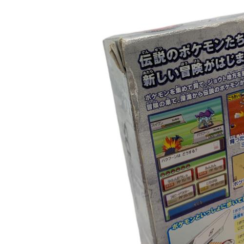 DS用ソフト ポケットモンスター ソウルシルバー ポケウォーカー同梱