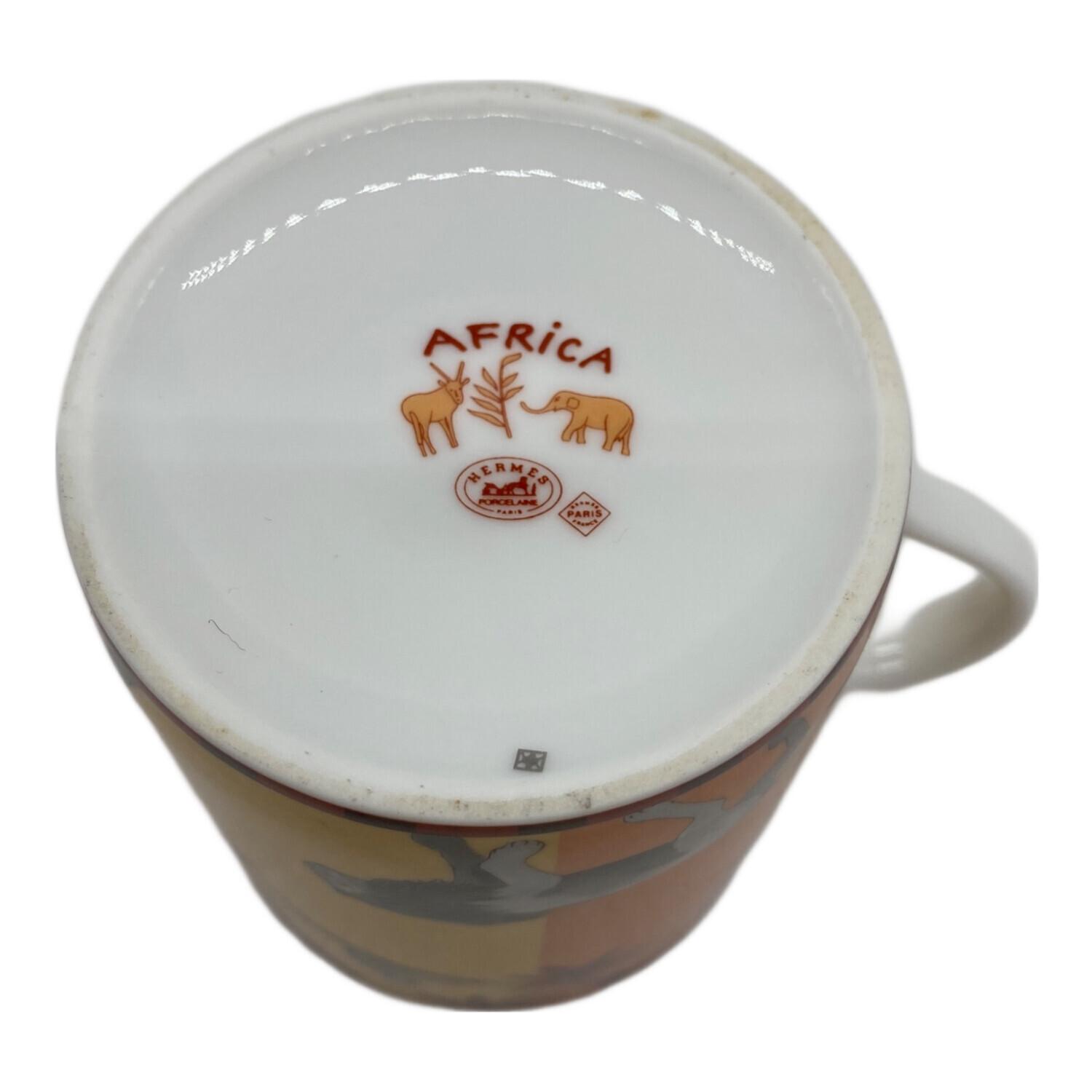 HERMES (エルメス) マグカップ オレンジ アフリカ｜トレファクONLINE