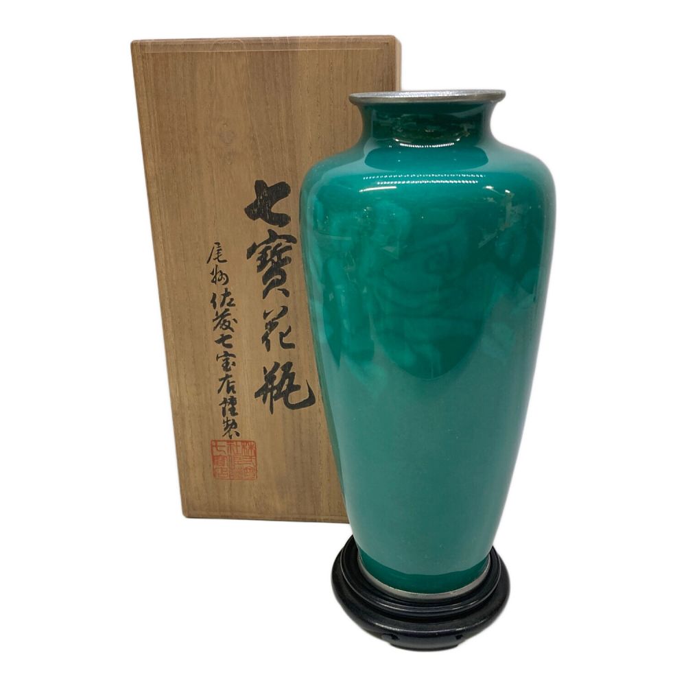 七宝焼（シッポウヤキ）花瓶 尾張佐藤七宝店｜トレファクONLINE