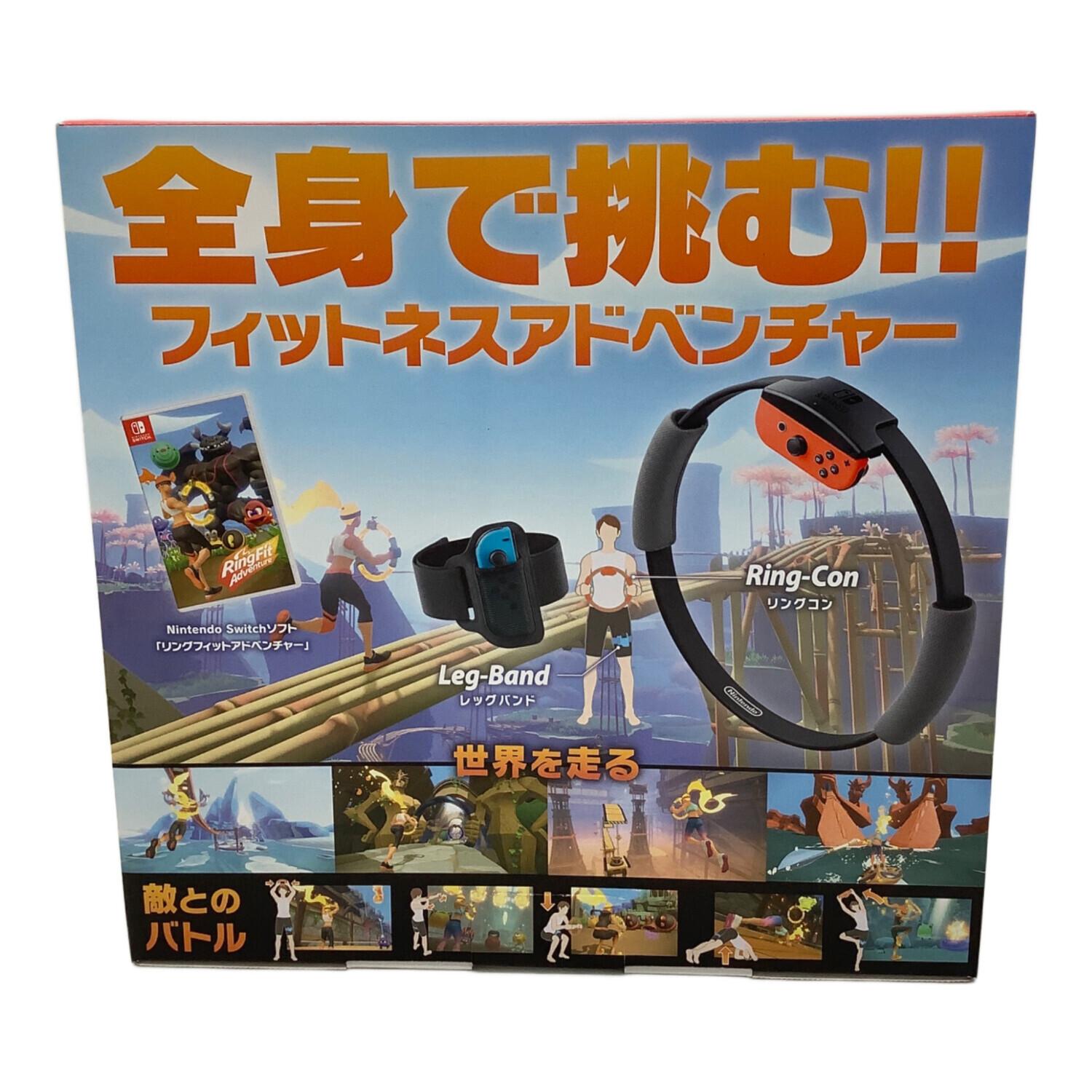 1円】Switch ソフト リングフィットアドベンチャー リングコン/レッグ