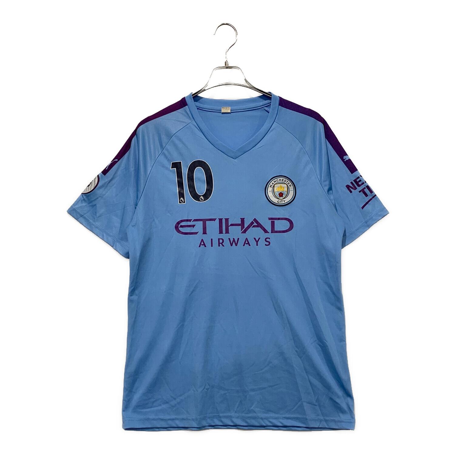 PUMA (プーマ) サッカーユニフォーム SIZE L ブルー マンチェスター