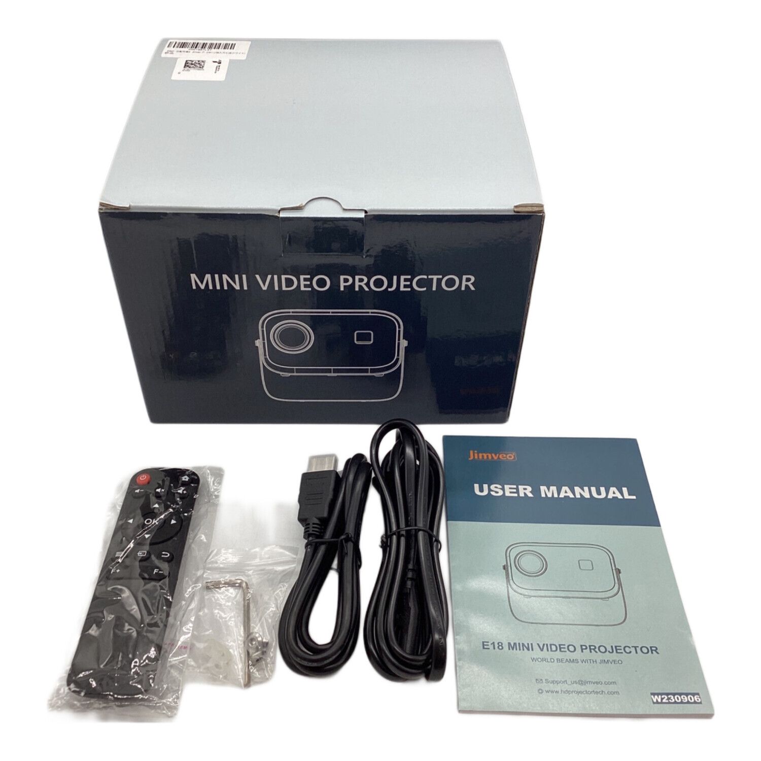 Jimveo ミニビデオプロジェクター E18 -｜トレファクONLINE