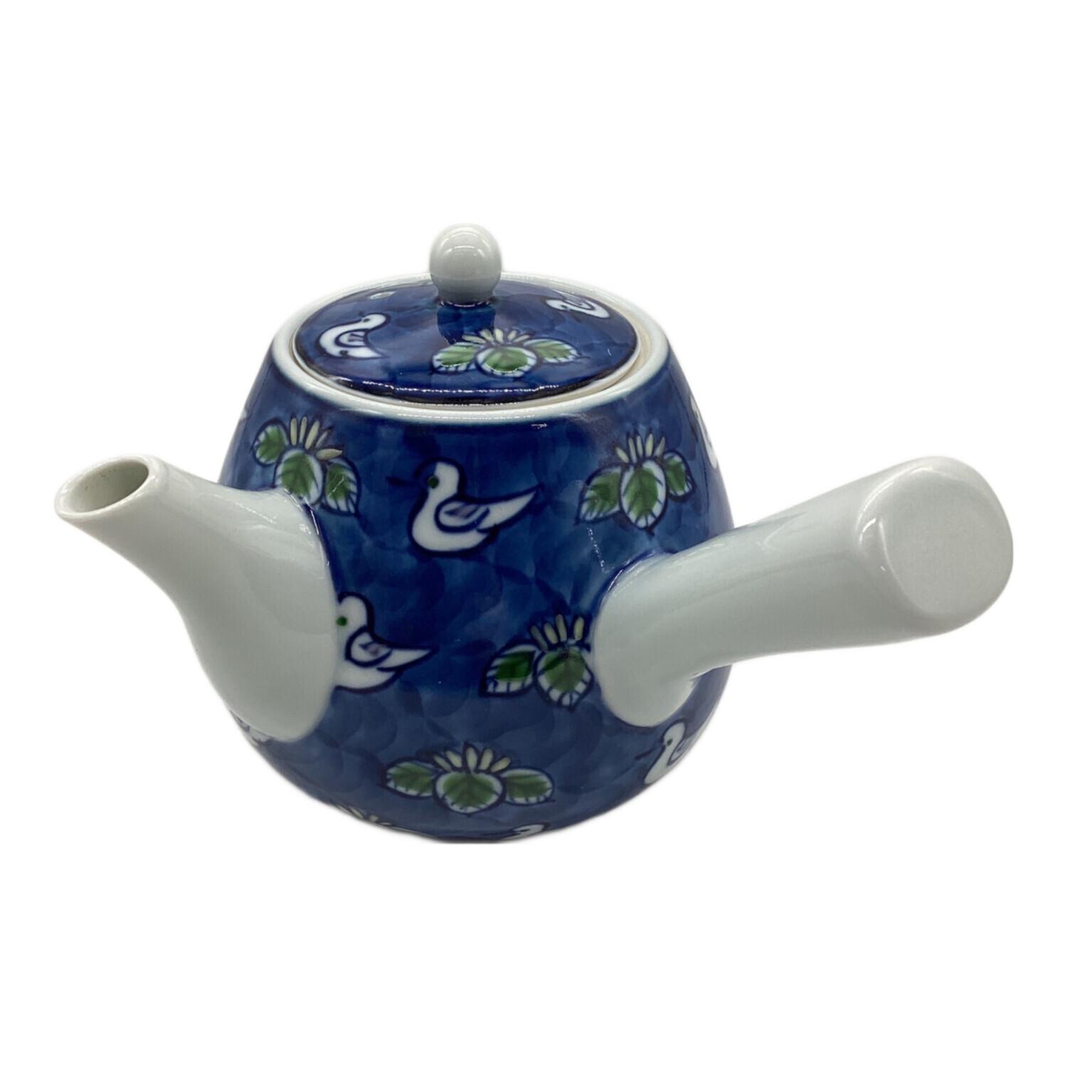 源右衛門窯 (ゲンエモンガマ) 茶器セット 染錦水鳥図｜トレファクONLINE