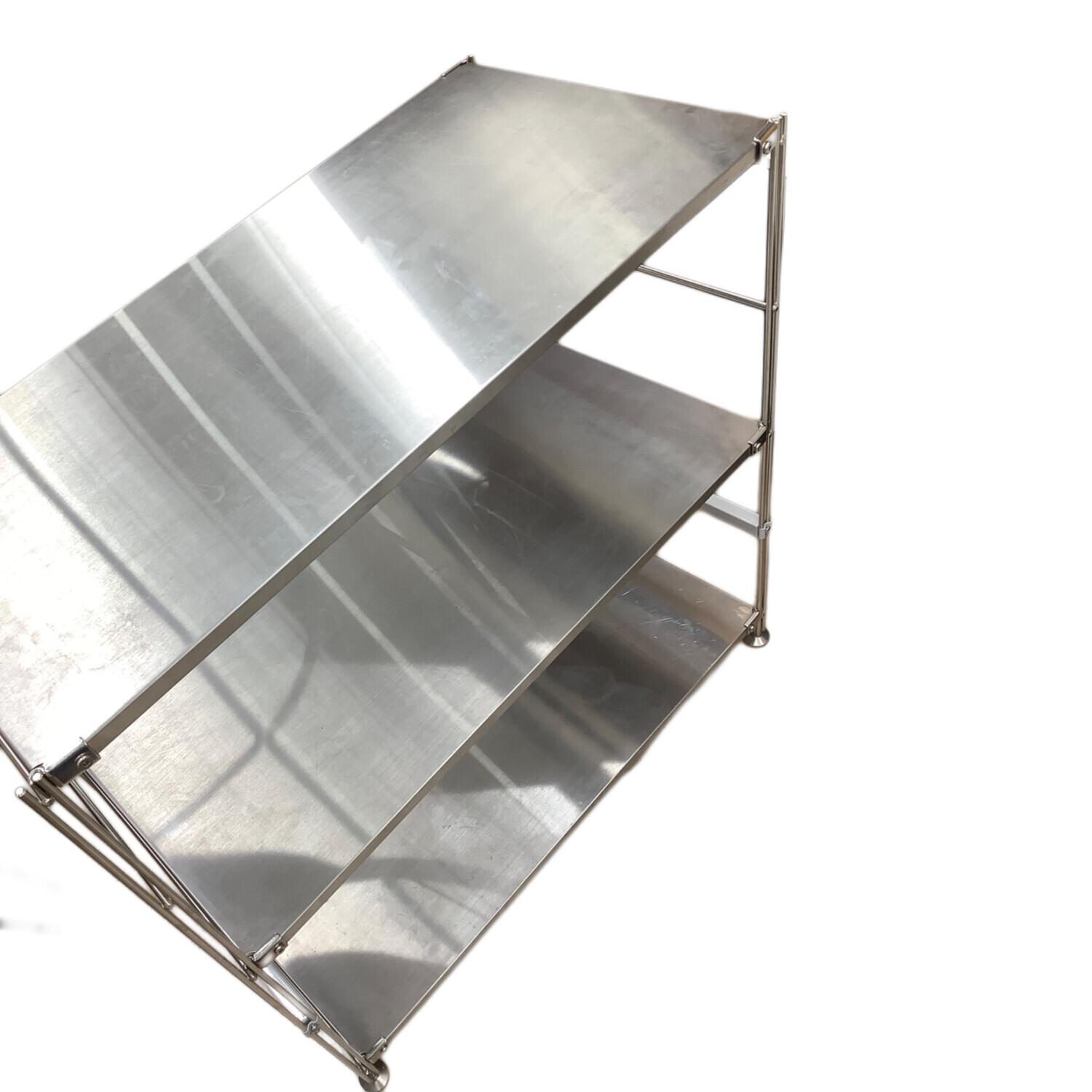 無印良品 (ムジルシリョウヒン) ユニットシェルフ シルバー