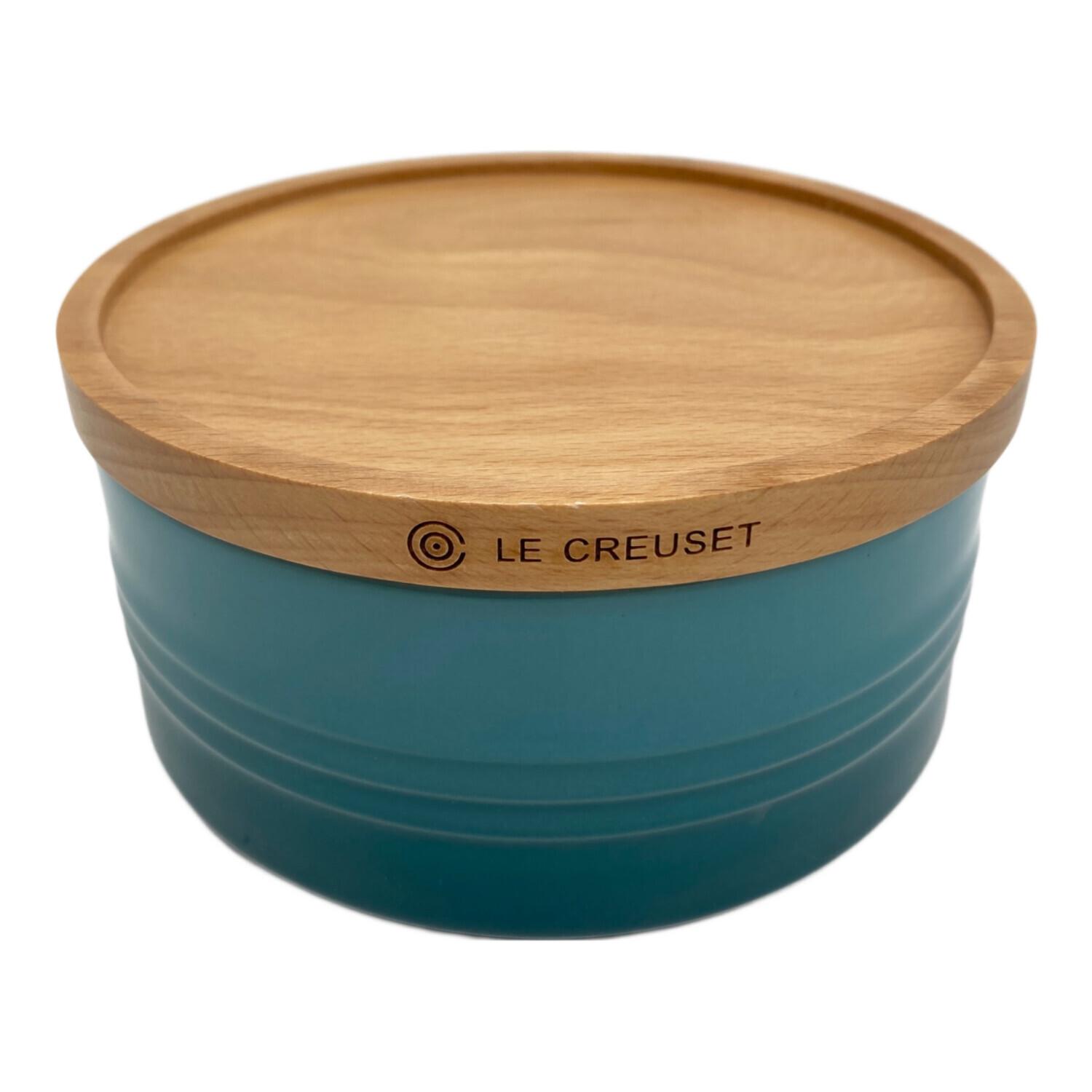 LE CREUSET (ルクルーゼ) キャニスター ブルー 約14cm｜トレファクONLINE