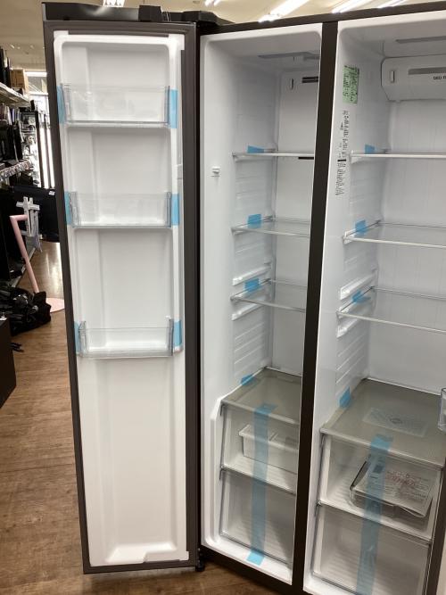 AQUA (アクア) 2ドア冷蔵庫 急速冷凍 AQR-SBS48R 2024年製 475L 192L