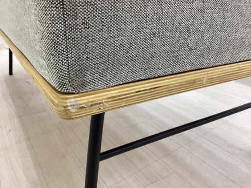 UNICO (ウニコ) ダイニングソファー グレー コーナータイプ FUNEAT