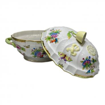 Herend (ヘレンド) オープンバスケット ヴィクトリアブーケ