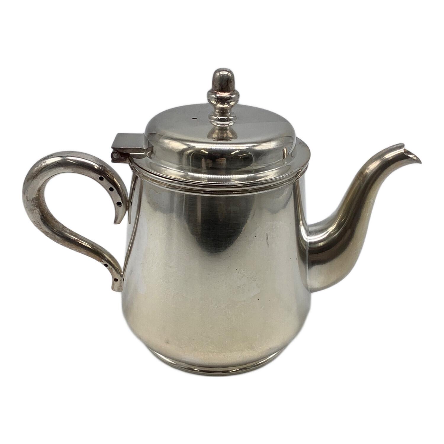 早川シルバー (ハヤカワシルバー) ティーポット 東型 洋白（ニッケル