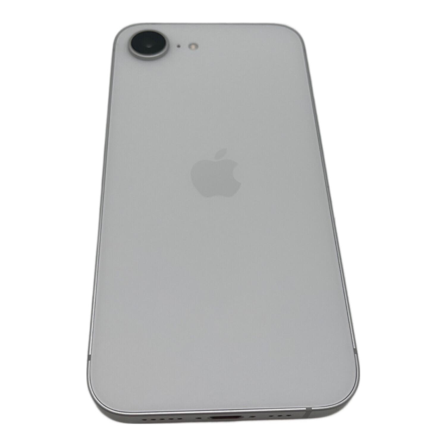 Apple iPhone16e 128GB バッテリー100％ SIM FREE 画面キズ有