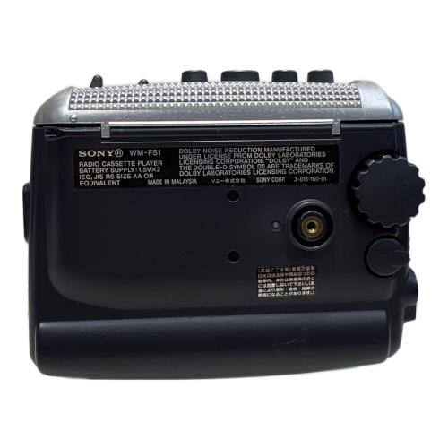 SONY (ソニー) ポータブルカセットプレーヤー ※経年のため、保証なし