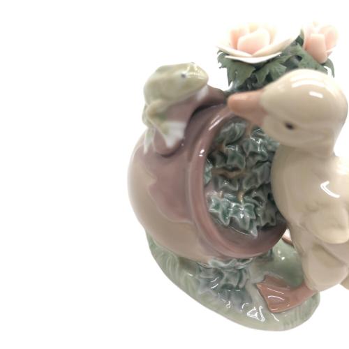 LLADRO (リヤドロ) フィギュリン お庭で(アヒルとカエル)｜トレファク