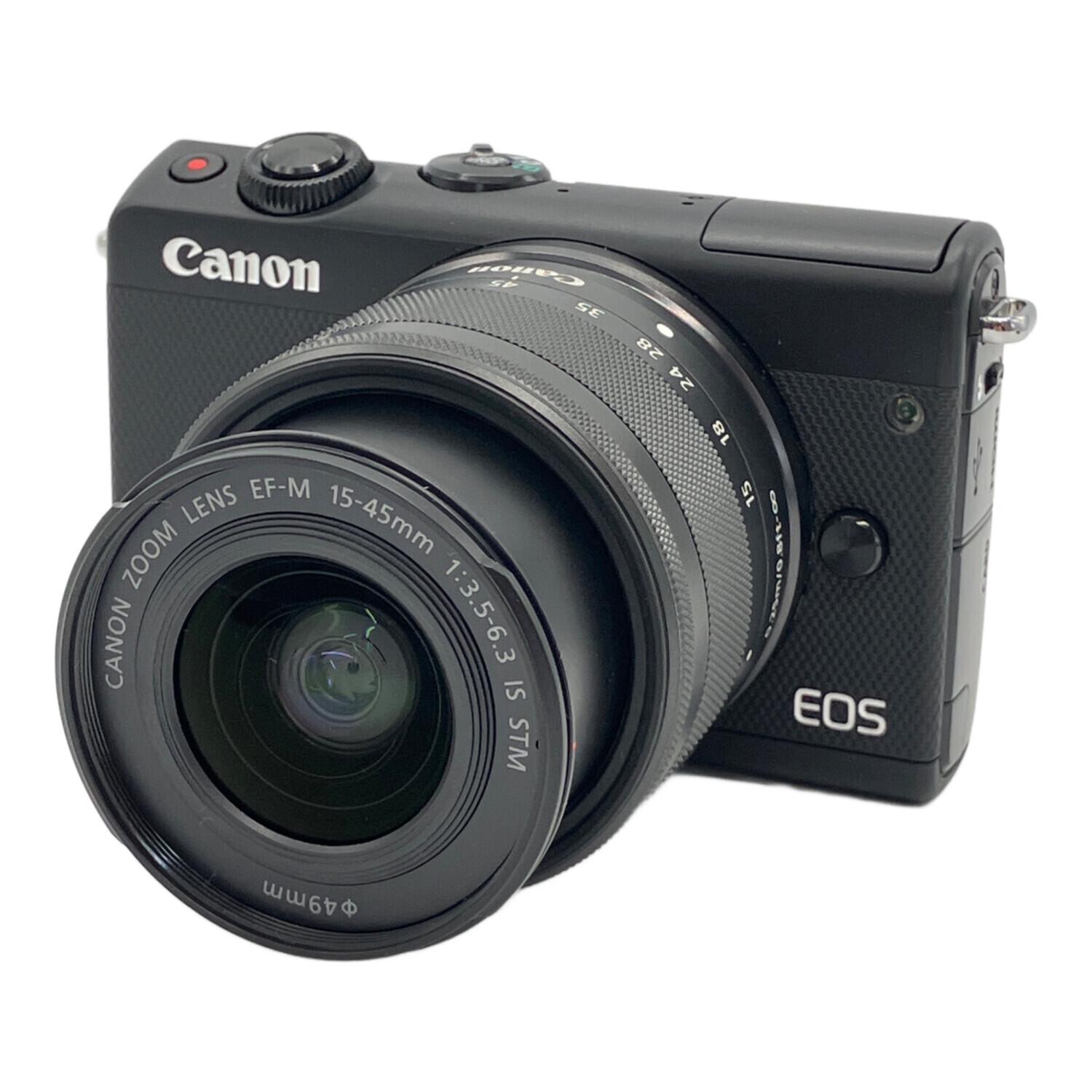 CANON ミラーレス一眼カメラ EOS M100 2420万画素 APS-C 22.3mm×14.9mm