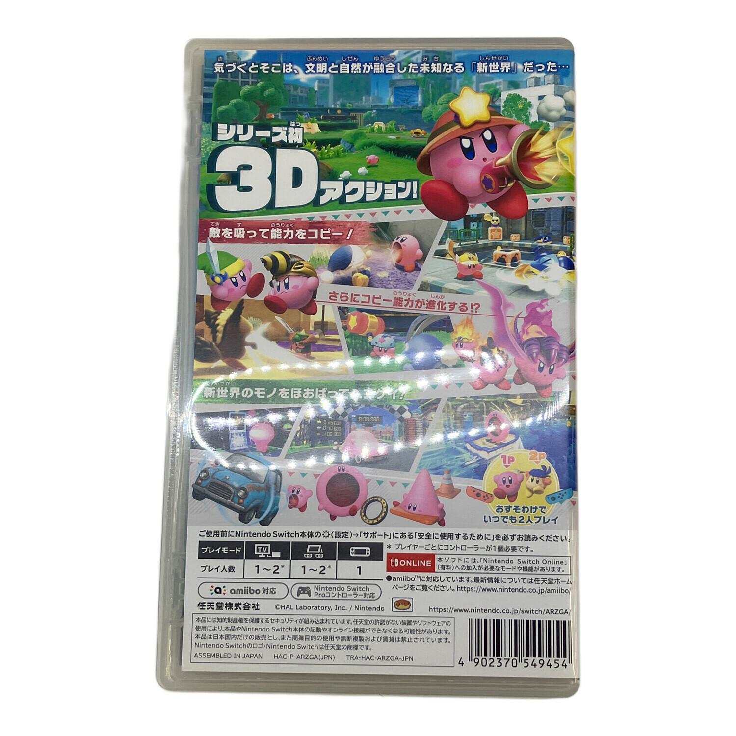 星のカービィ ディスカバリー/Switch/HACPARZGA/A 全年齢対象 Nintendo