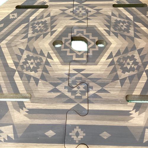 The Arth (ザァ～ッス) アウトドアテーブル ブラウン ヘキ子