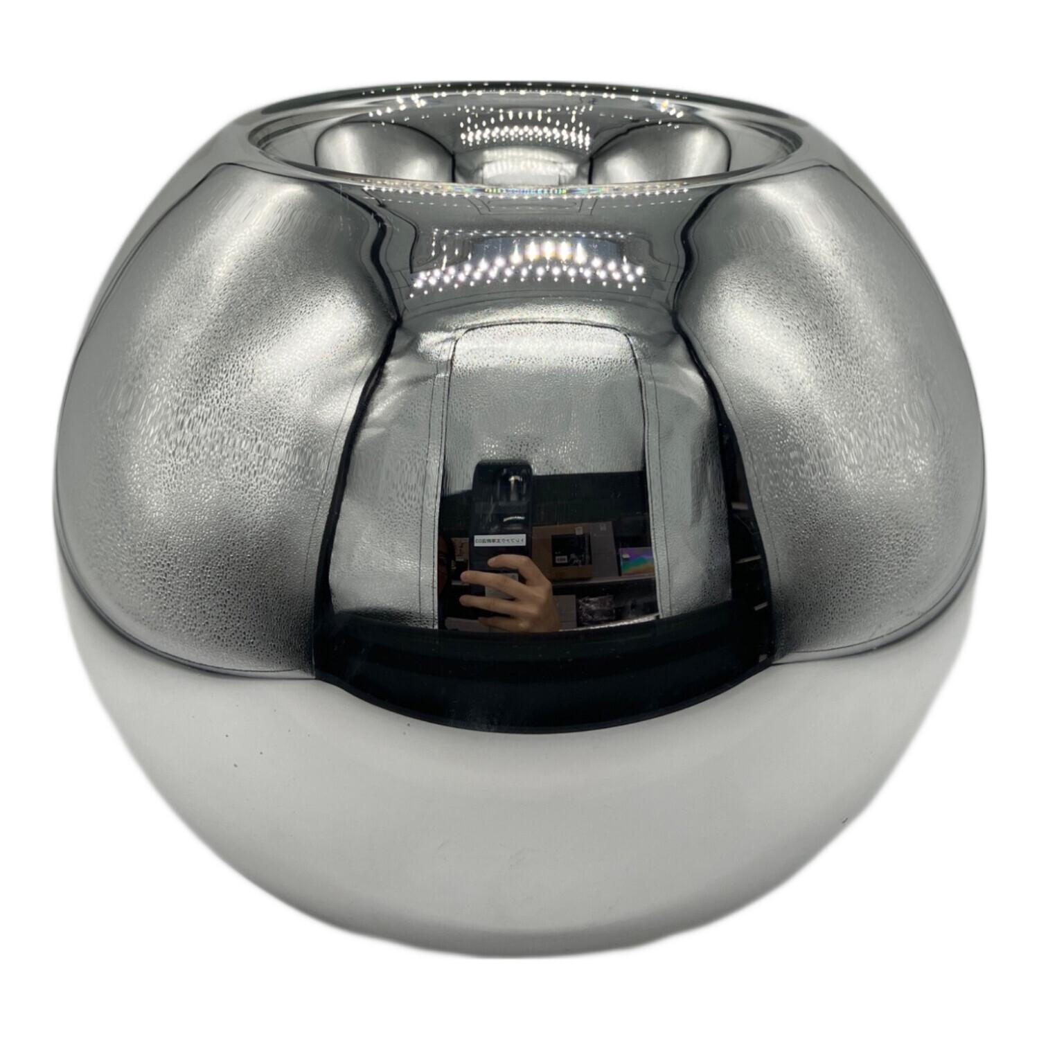 Christofle (クリストフル) Metallized Glass Vase 20㎝ フラワー