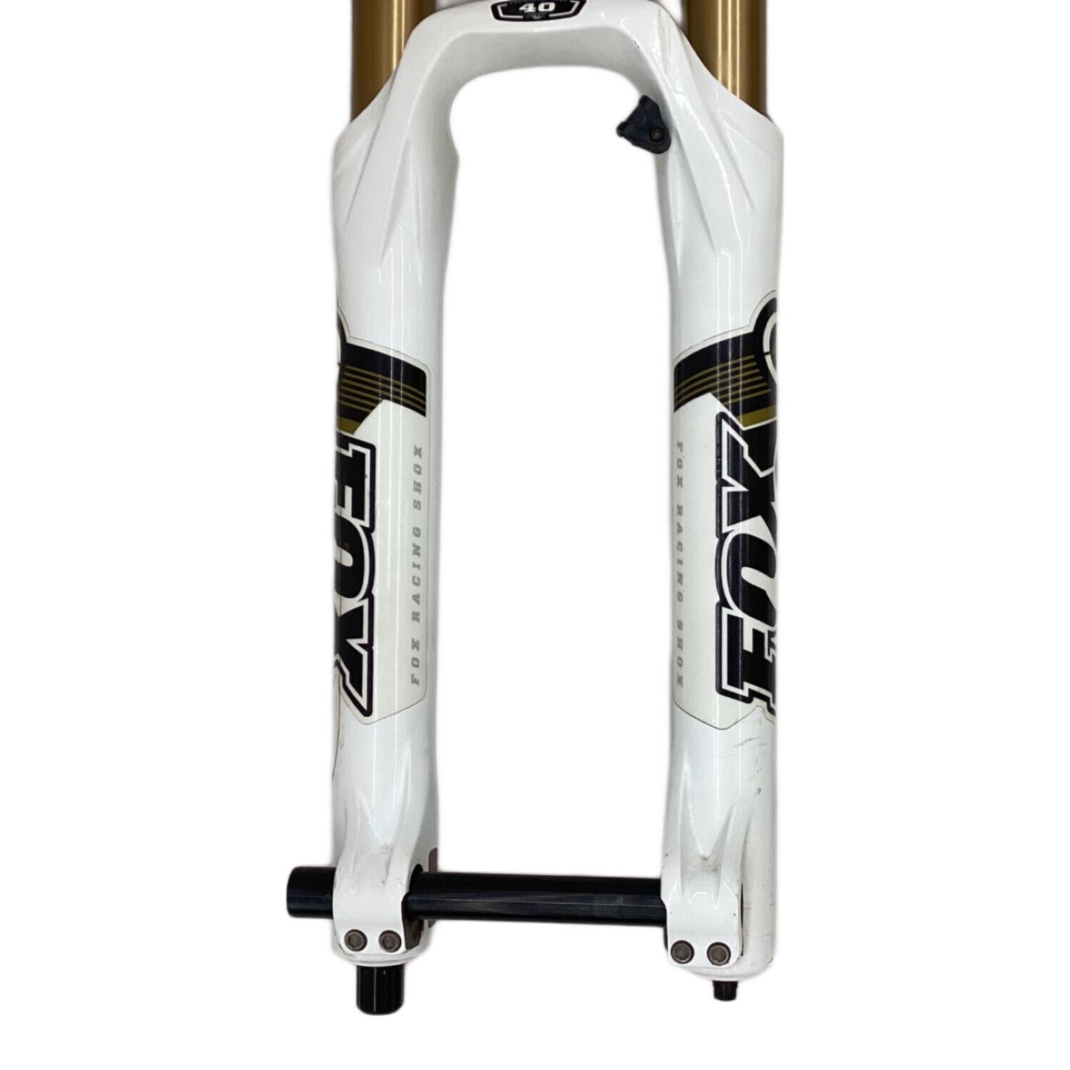 FOX RACING SHOX 自転車用品 ホワイト フロントサスペンションフォーク