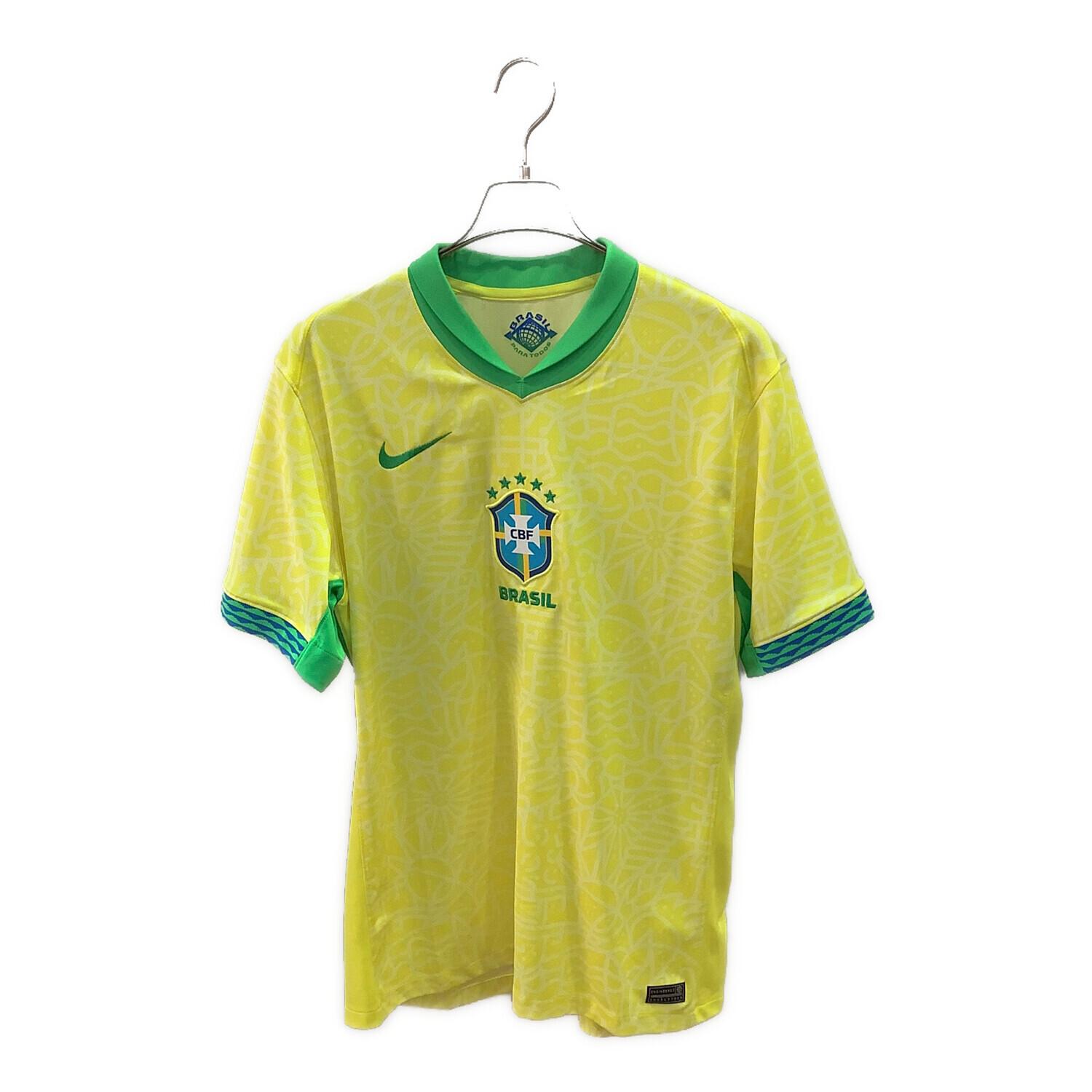 ブラジル代表 サッカーユニフォーム メンズ SIZE L イエロー 2024