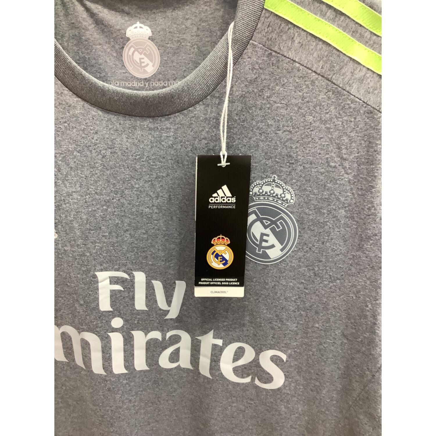 レアル・マドリード サッカーユニフォーム メンズ SIZE O グレーx