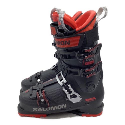 SALOMON (サロモン) スキーブーツ メンズ 25/25.5㎝ ブラック×レッド