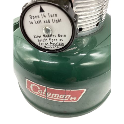 Coleman (コールマン) ガソリンランタン PYREXグローブ 220F 1971年2月