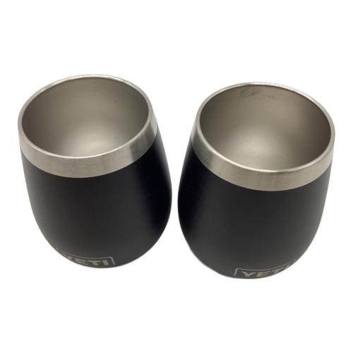 Yeti (イエティ) アウトドア食器 2個セットブラック ランブラーワイン