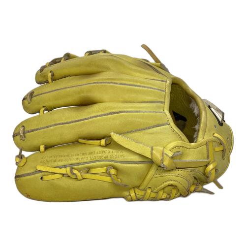 MIZUNO (ミズノ) 軟式グローブ イエロー Hselection01 Global Elite