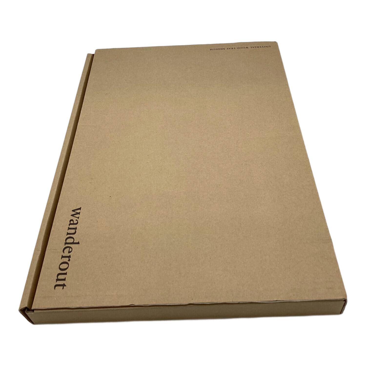 wanderout (ワンダラウト) トレー MIDIUM ユニバーサルウッドトレイ