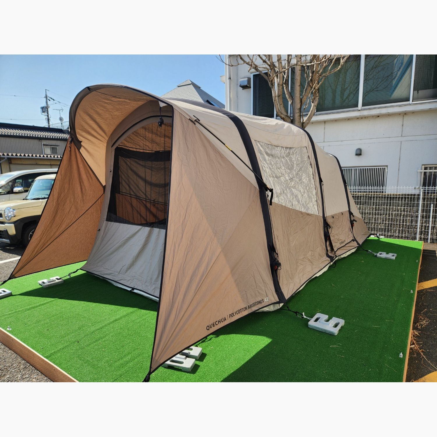 quechua (ケシュア) ツールームテント @ AIR SECONDS 4.2 POLYCOTTON