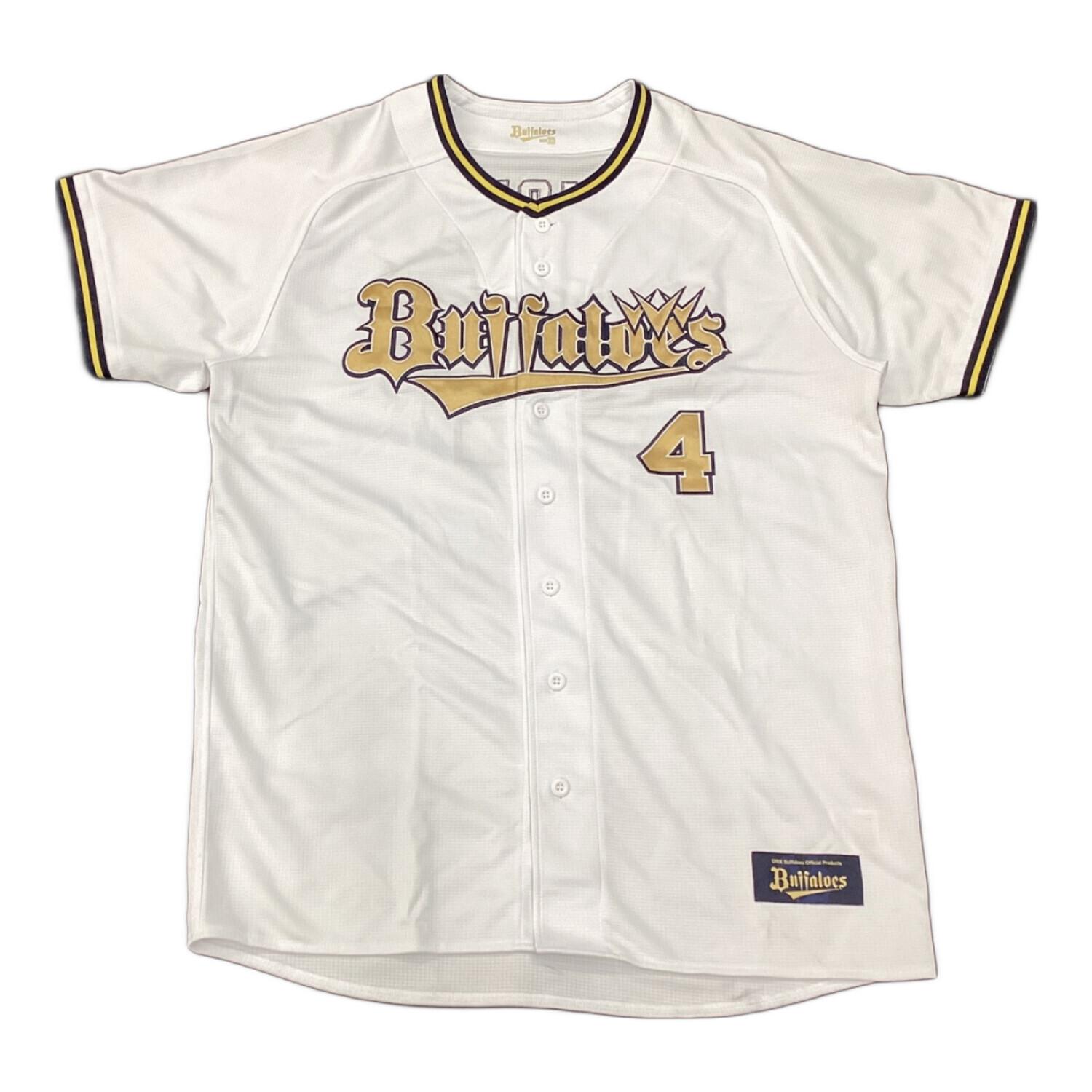 オリックス・バファローズ 応援グッズ SIZE XO ホワイト 森友哉【4