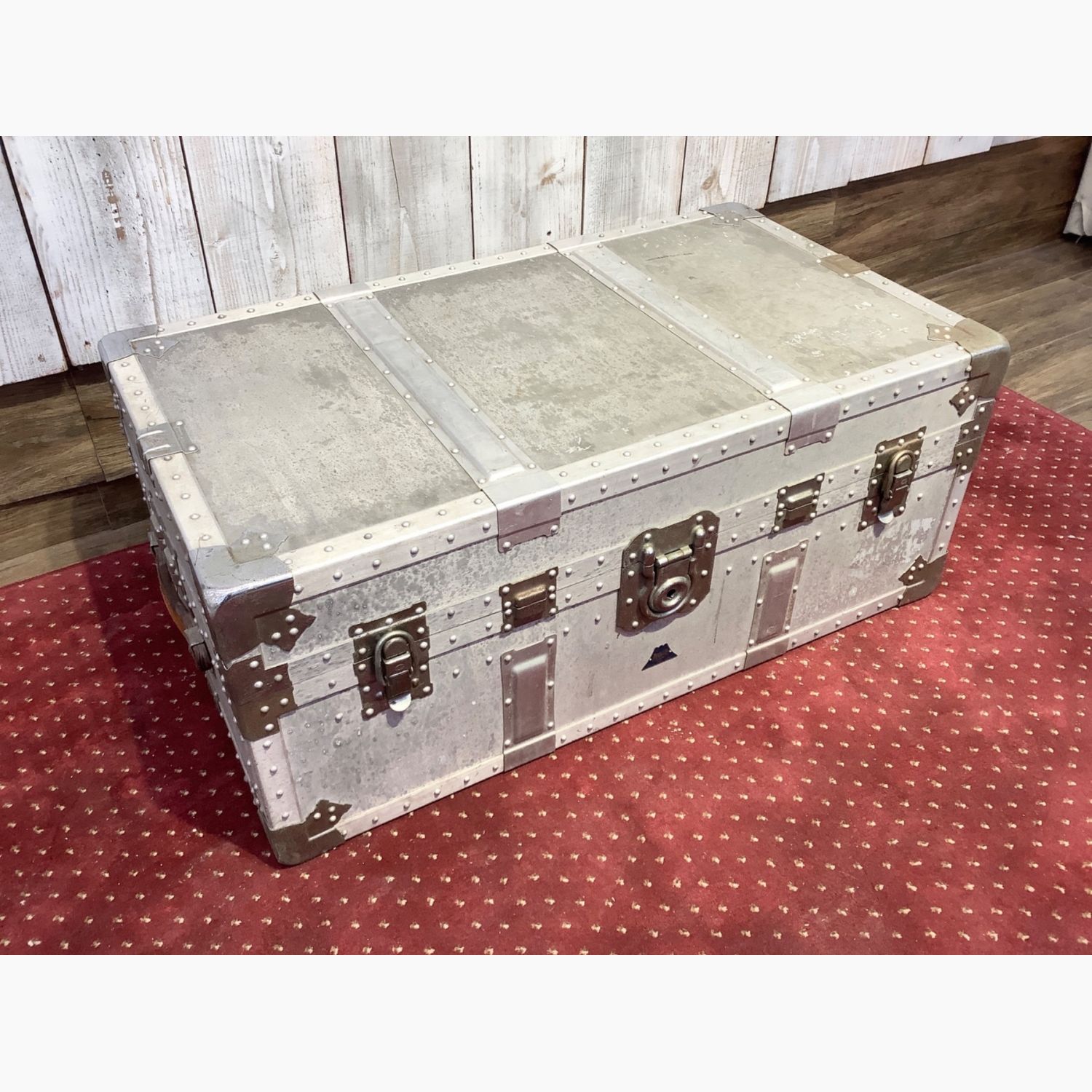 KOWA INDUSTRY インテリア小物 アルミトランクケース ビンテージ品