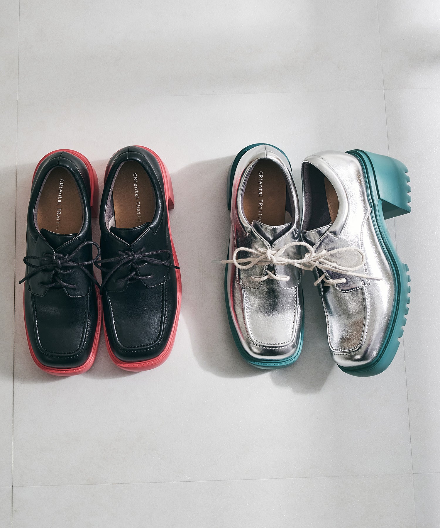 カラーソールレースアップシューズ/41103 – ORIENTALTRAFFIC