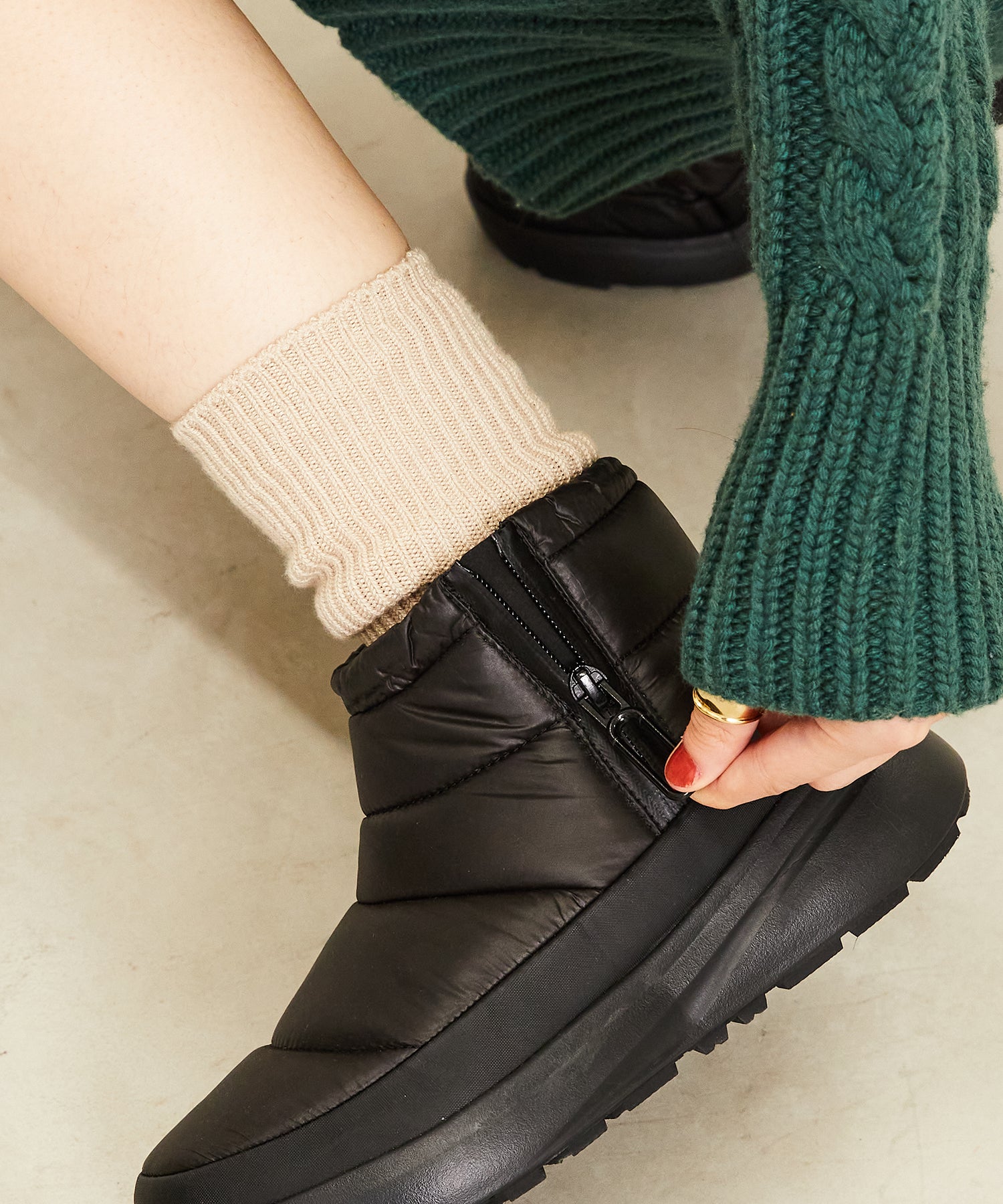 サイドジップ スノーブーツ/OT3405 – ORIENTALTRAFFIC