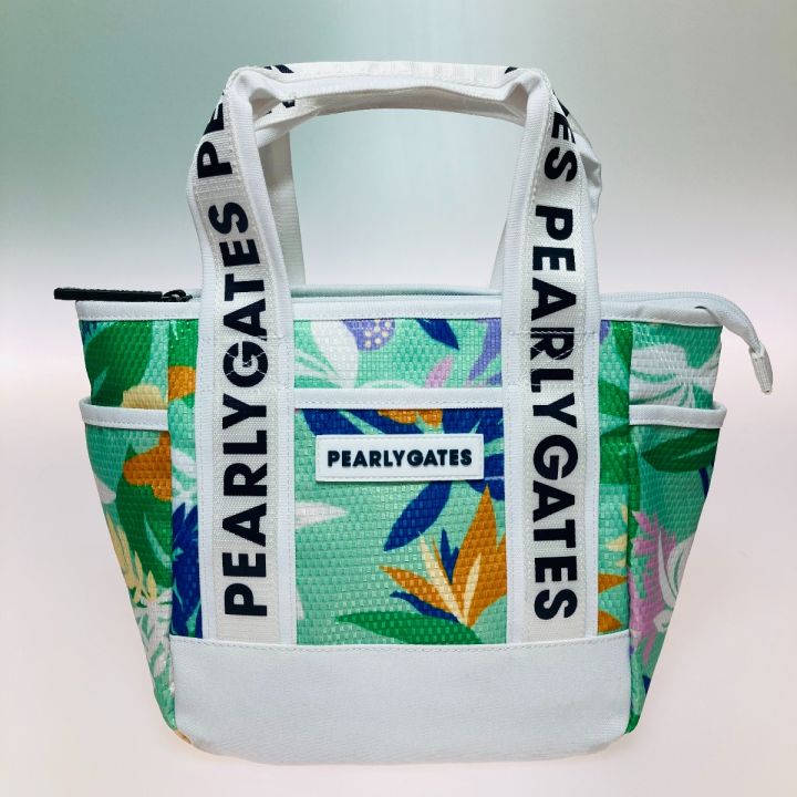 PEARLY GATES パーリーゲイツ カートバッグ ボタニカル柄 ゴルフバッグ