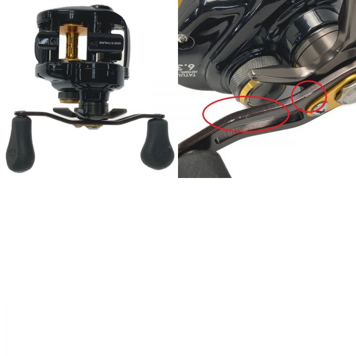 DAIWA ダイワ タトゥーラ HDカスタム 150HL-TW ベイトリール - 中古
