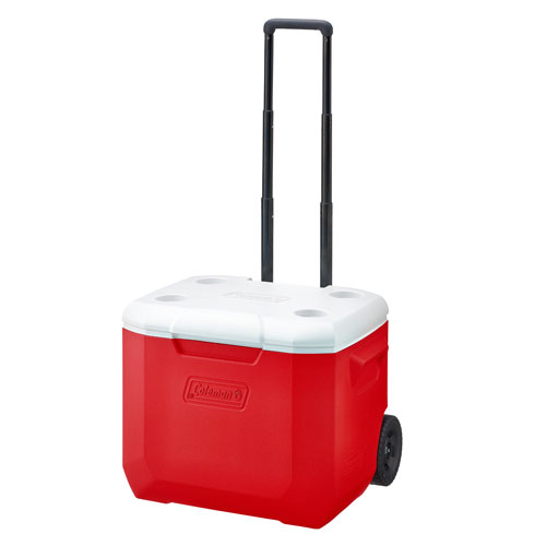 ホイールクーラー/60QT（レッド/ホワイト）の通販｜キャンプ用品の