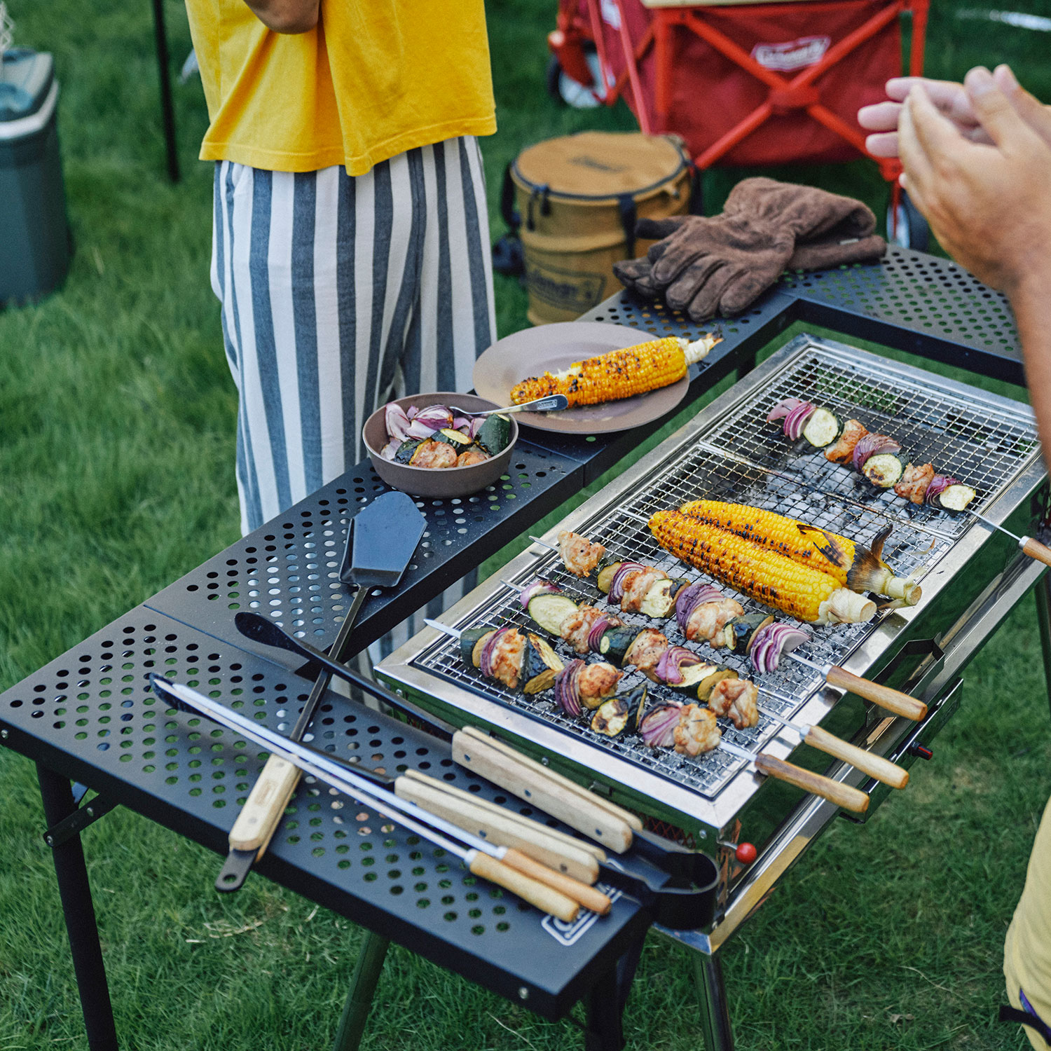 3ウェイ バーベキューテーブルセットの通販｜キャンプ用品のコールマン