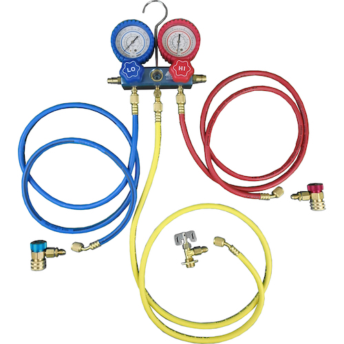 JTC マニホールドゲージR134a用 JTC1105B | ファクトリーギア