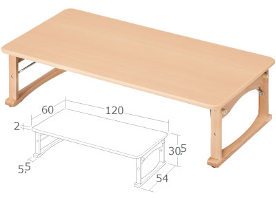 フレーベル館オンラインショップ｜ウッドフレンド座卓: 個人向け