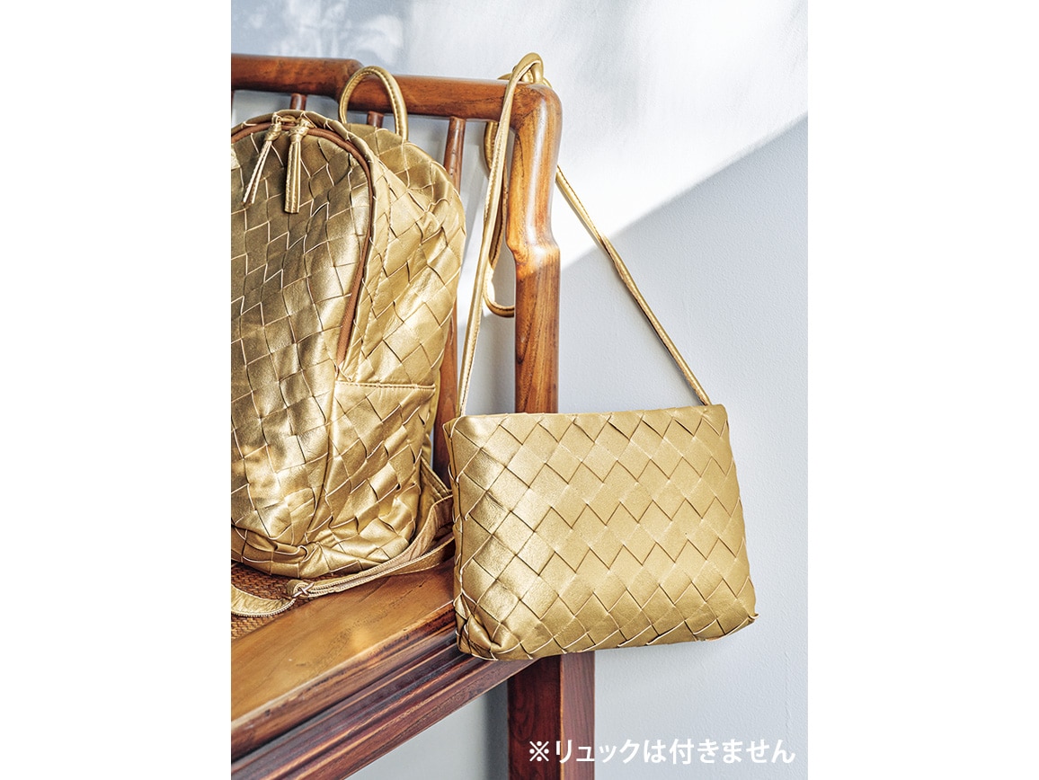 本革メッシュポシェット(10_ピンク): ｜ カタログ通販のハルメク