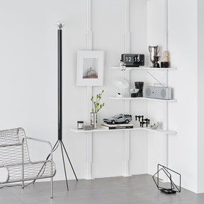 Corner Shelf Set コーナーシェルフセット 取付寸法190-260cm SET-AS